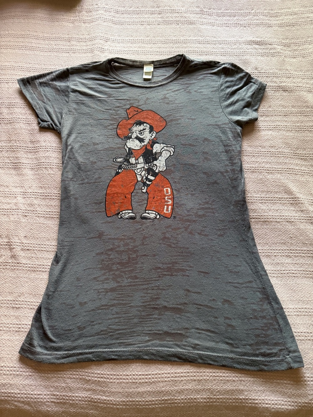 Women’s Vintage Oklahoma State Pistol Pete Lightweight Tee M